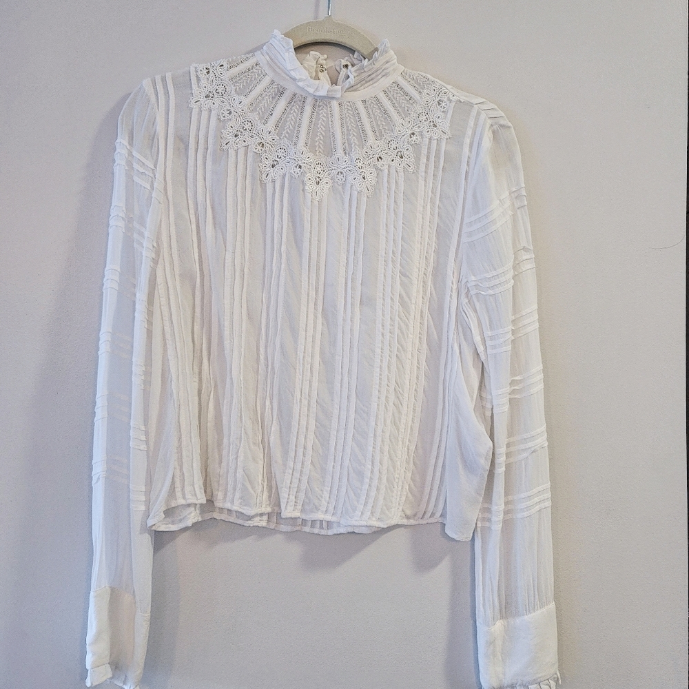Like New All Saints Victorian Blouse